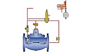 Мембранный клапан регулирования уровня с плавающим устройством T.i.S. M3620, M2620
